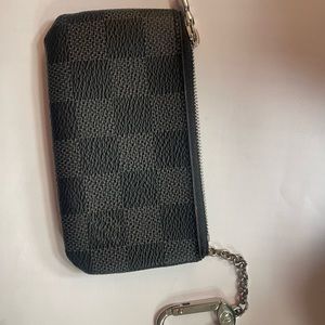 Louis Vuitton key chain coin purse like new condition